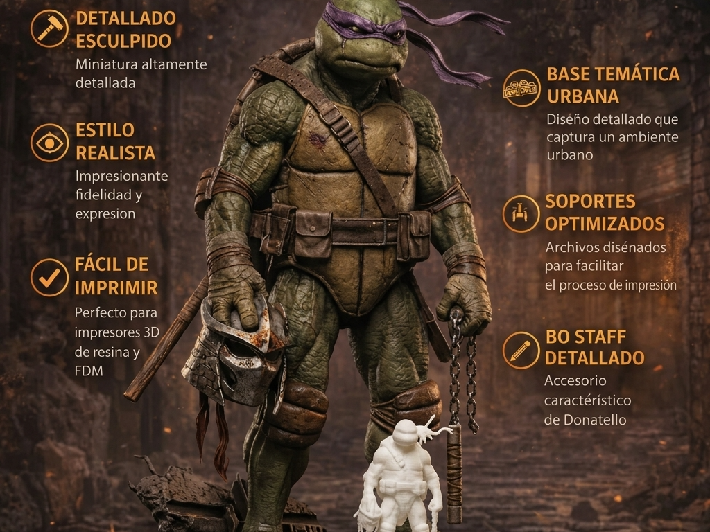 donatello tortugas ninja