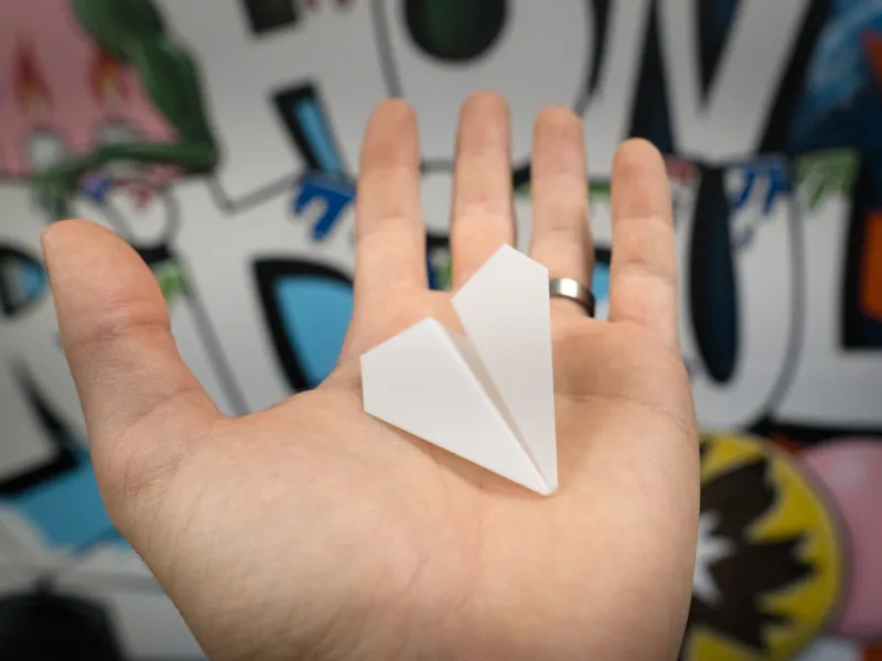 Tiny Paper Plane