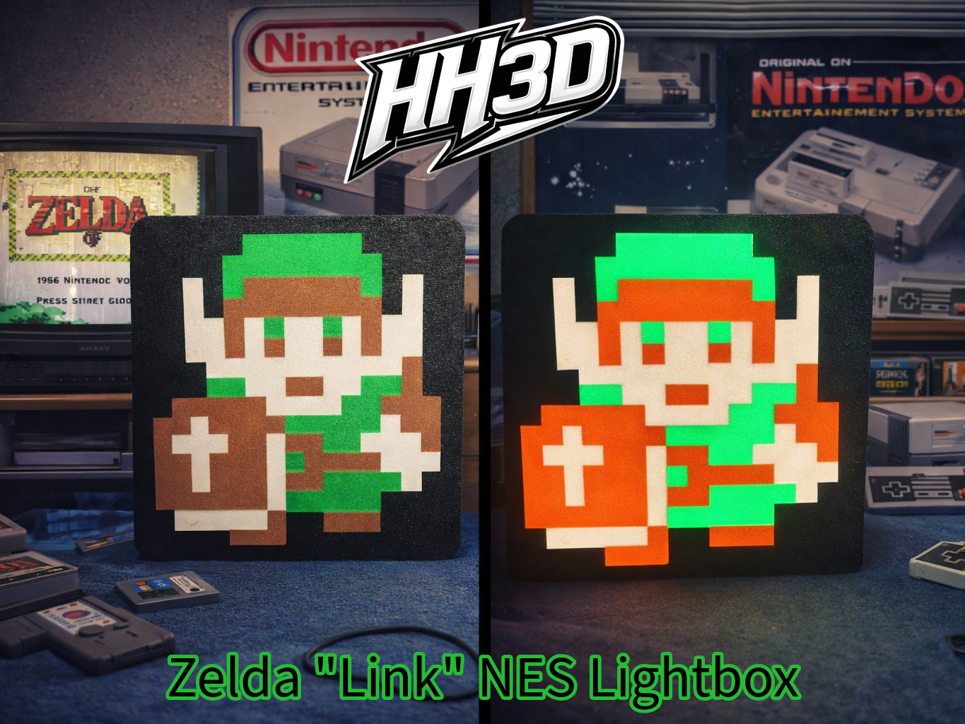 Zelda "Link" NES Lightbox
