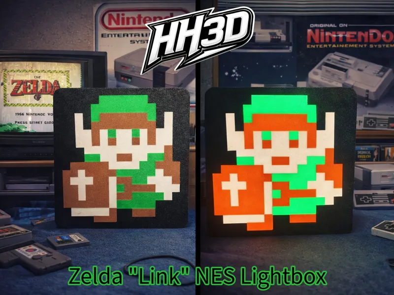 Zelda "Link" NES Lightbox