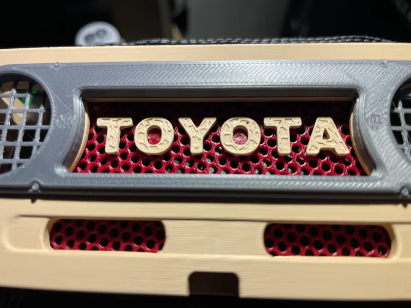 Radiator grille - Bamboo 4×4