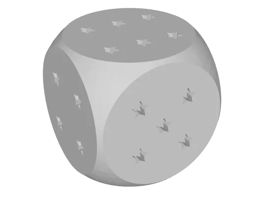 Dice with stars ★