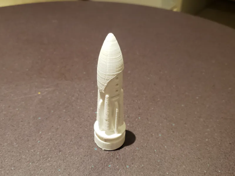 Small 1950's Rocket Ship