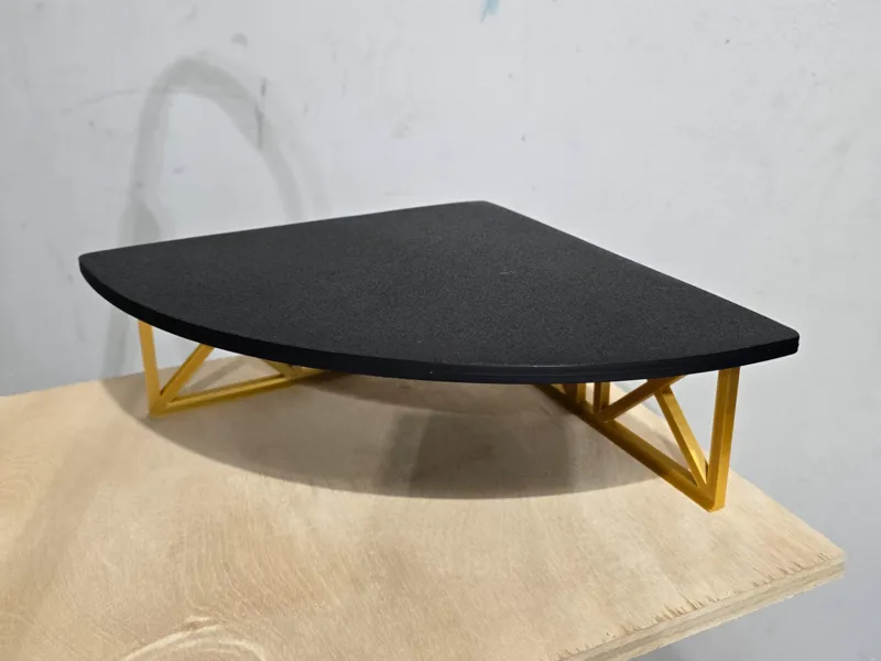 Corner Shelf (Large, 9-3/4" X 9-3/4" X 3-13/16")