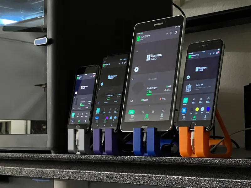 Phone or Tablet Stand For Print Farms