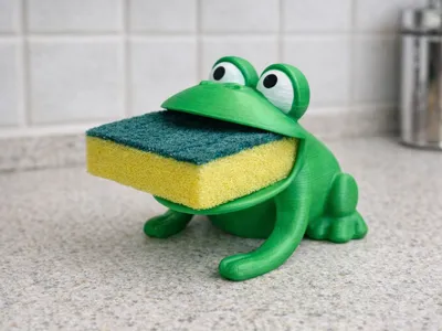 Frog Sponge Holder