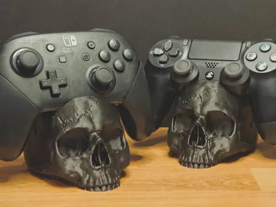 Skull Controller Stand | Version 2 | Regular 