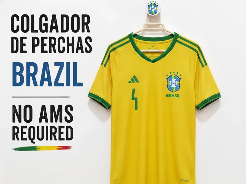 Equipo Nacional de Brazil - Soporte para Perchas