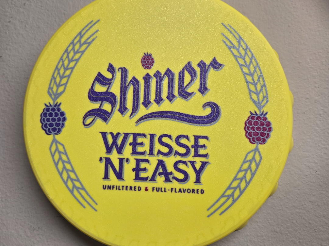 Shiner Beer Weiss 'N' Easy Sign