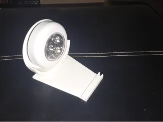 Litophane stand for linear photos