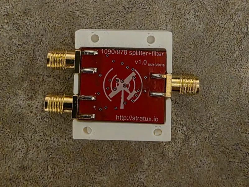 Stratux ADSB Line Filter/Splitter Enclosure