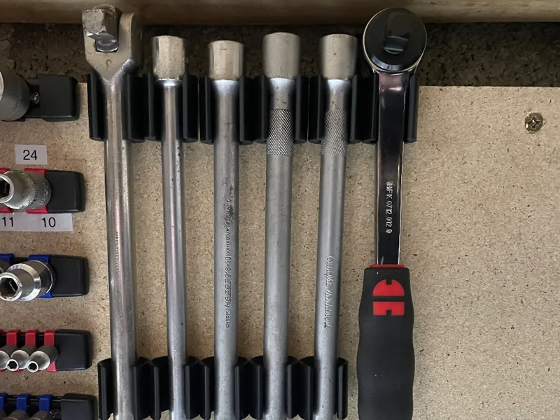 1/2 Zoll Ratschen und Verlängerung Wandhalter