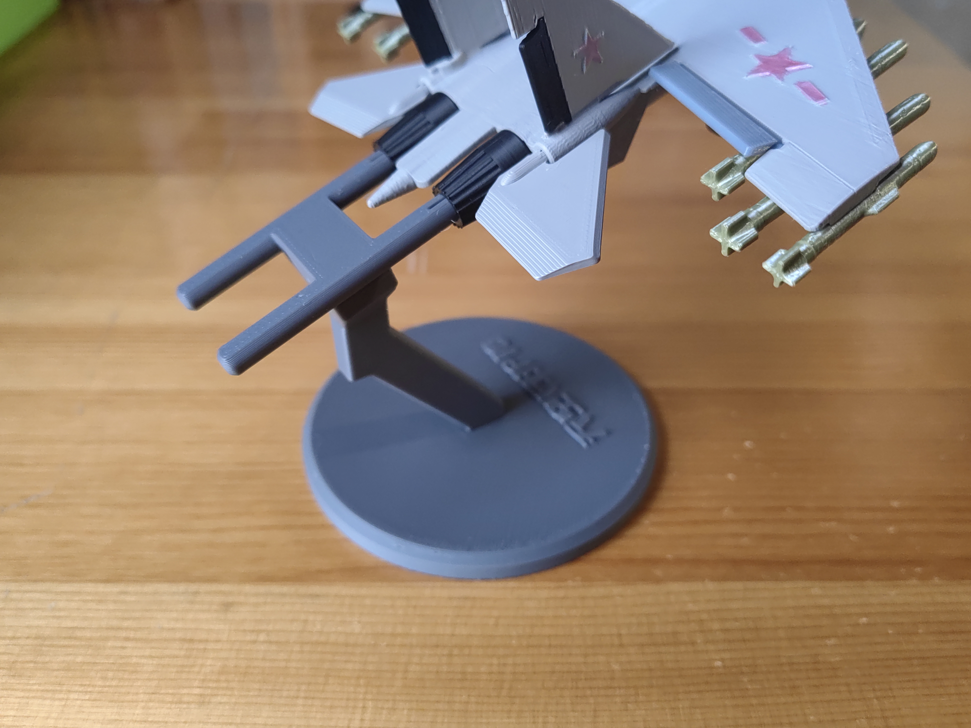 Miniatura 2 do modelo 3D 苏30-拼装版