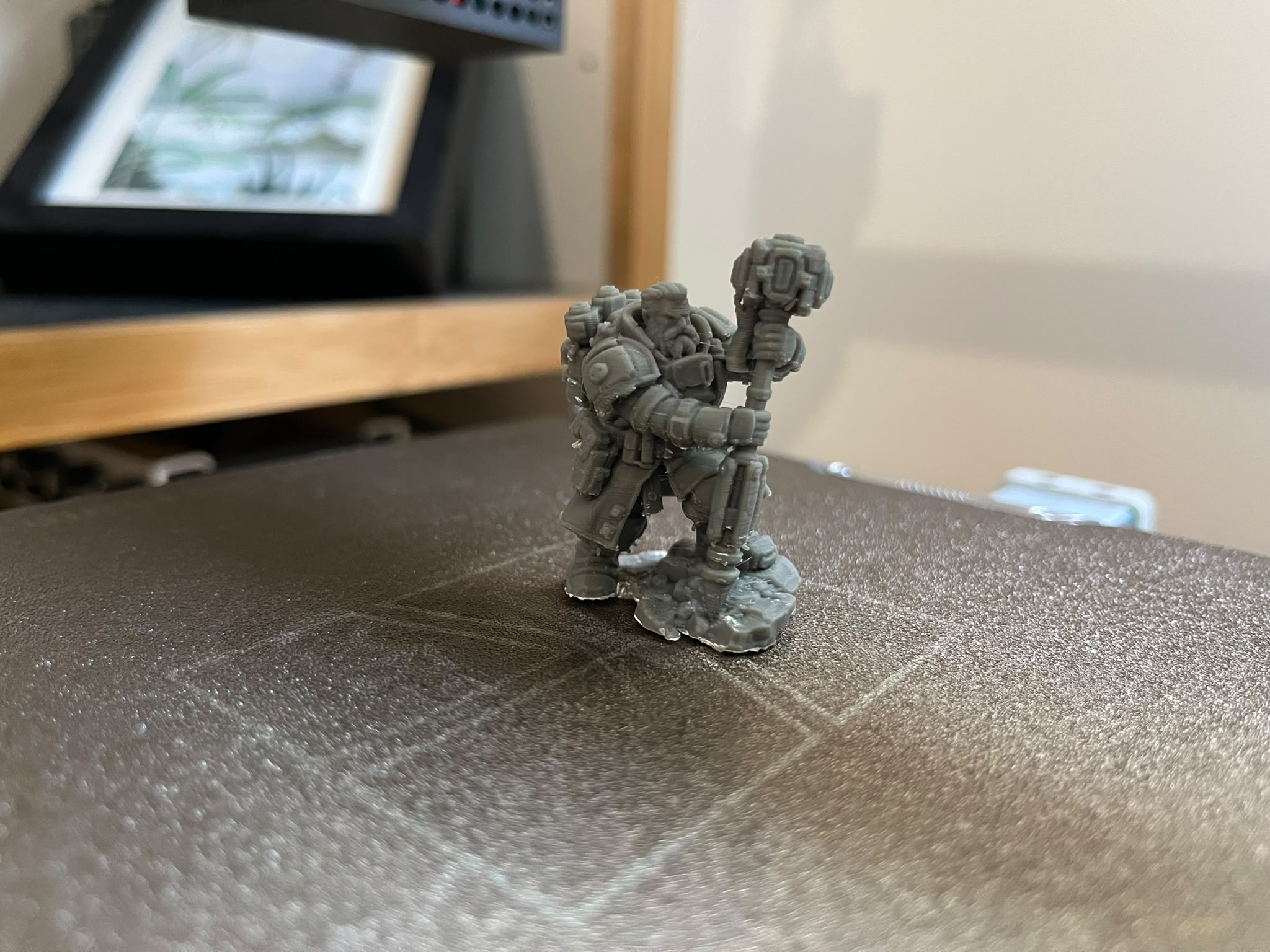 Grimdark Space Dwarf Hammer General - 1