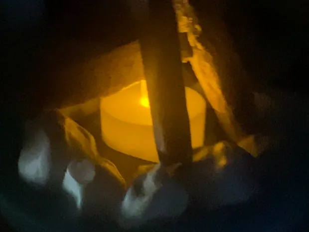 Tealight Campfire