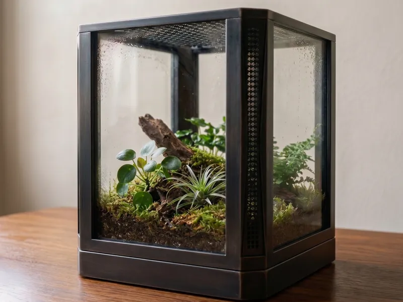Compact Vertical Terrarium (200x200x250 mm)