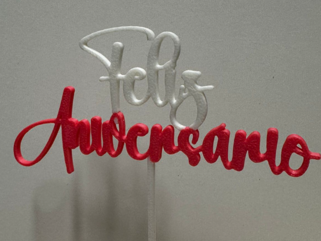 Feliz Aniversario Cake Topper - Happy Birthday