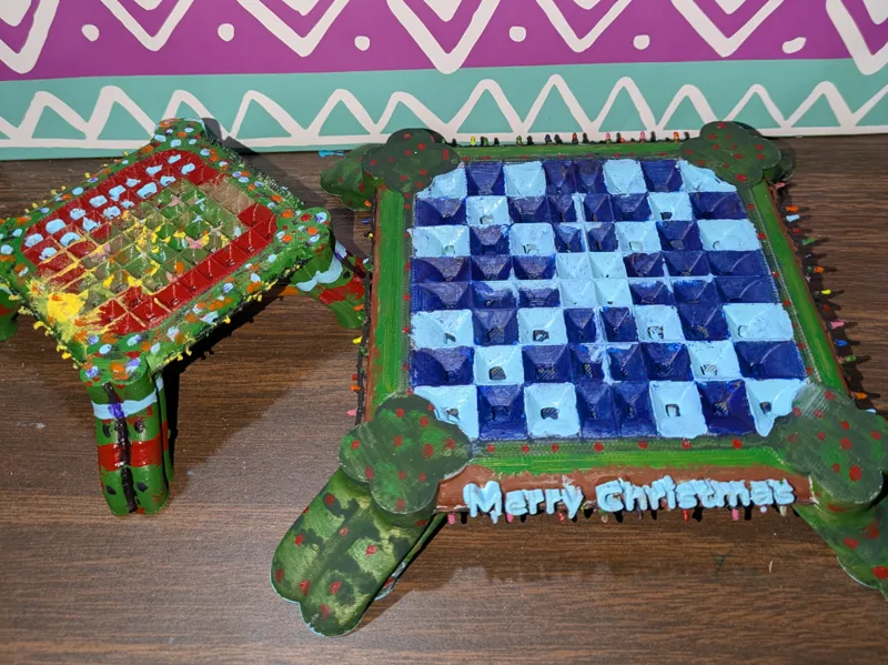 Christmas coaster/trivet