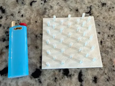 very useless mini  pegboard