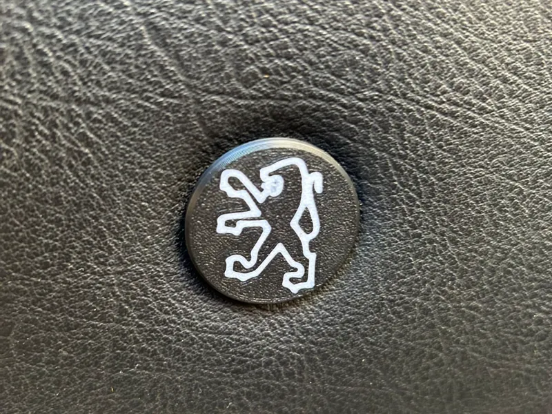 tapa elevalunas peugeot 205 + logo