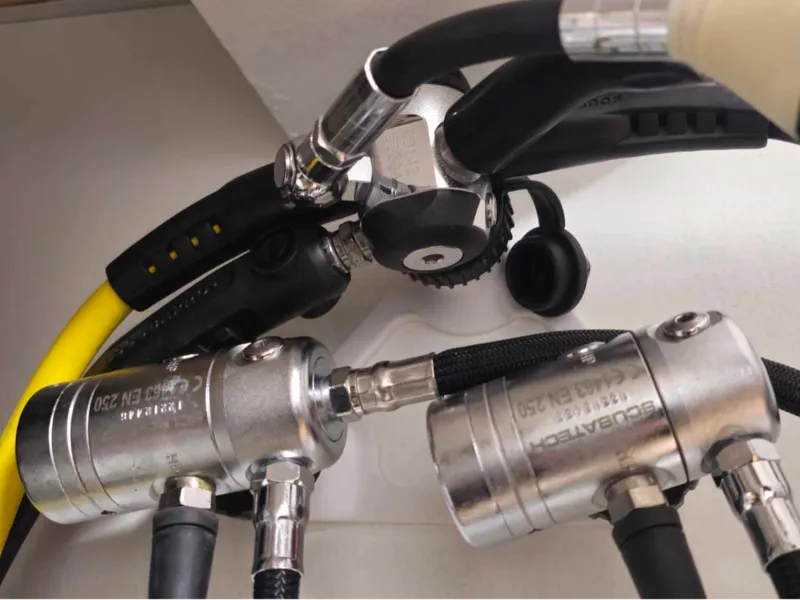 Dive regulator holder