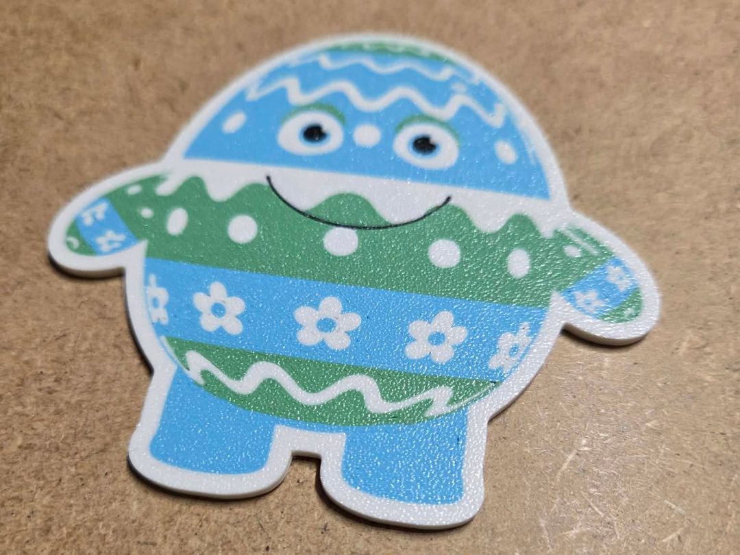 Easter egg coaster