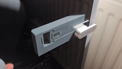 Child Safety Door Lock (Magnetic Self-Locking)