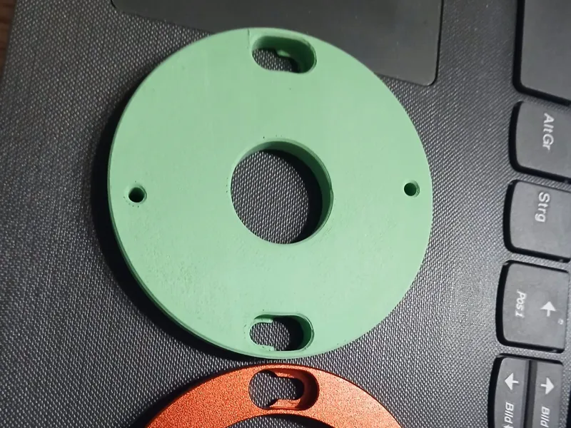 Einlegeplatten für Fräslift – Ø 65 mm / Ø 10 mm
