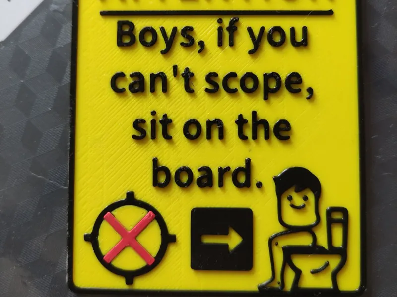 Warning sign 