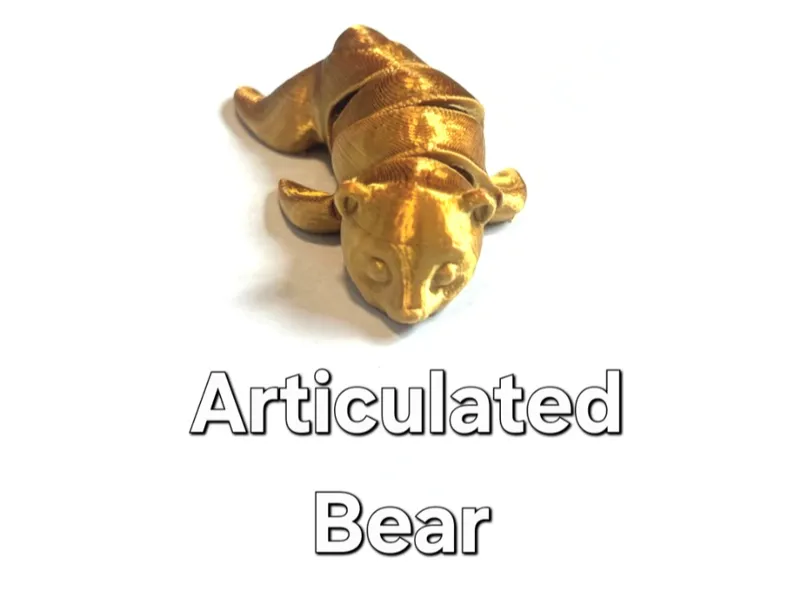 Mini Articulated bear