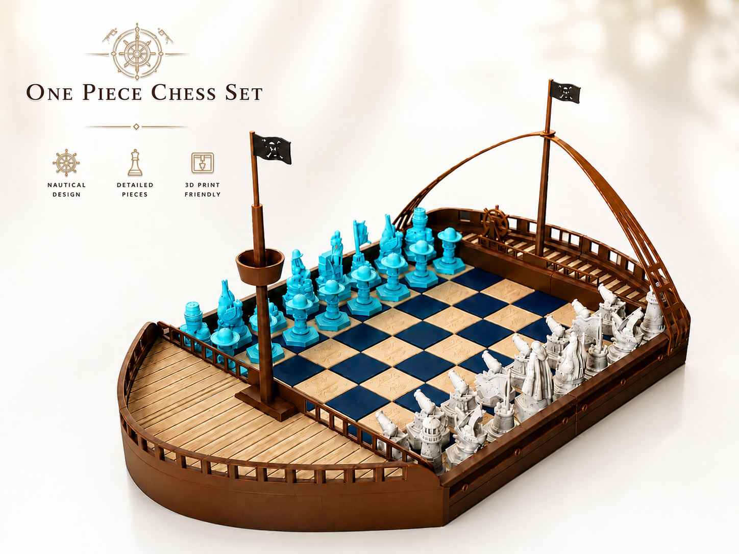 Set Scacchiera One Piece