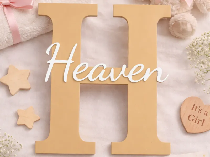 Heaven_ Namenschild