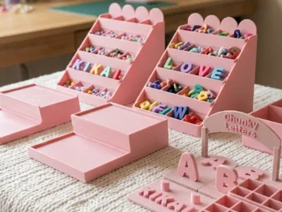 Charms and Letter Organizer 
