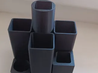 small desk organizer for pens and pencils 