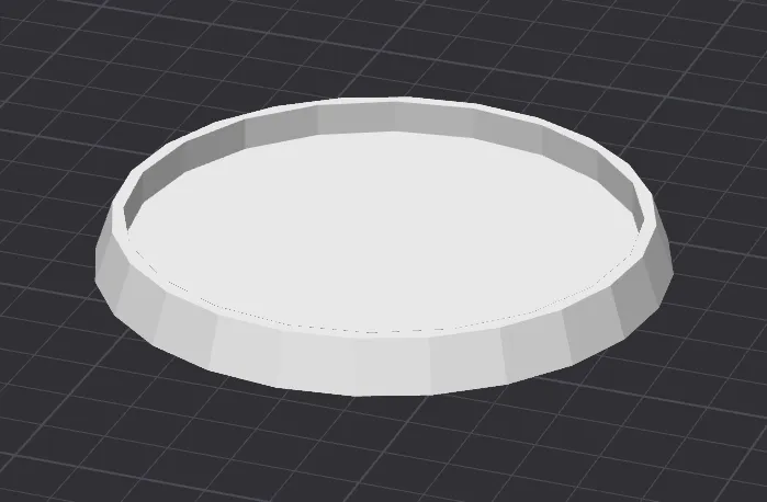 Candle plate 