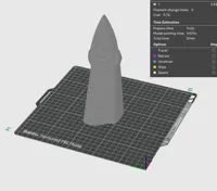 0.25mm layer, 1 walls, 2% infill