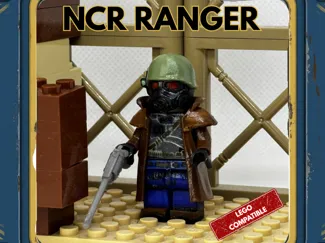 NCR Ranger - 100% 3D Printed Wasteland Bricks Mini