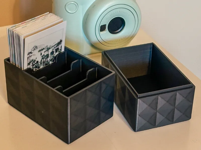 Instax Photo Box Storage