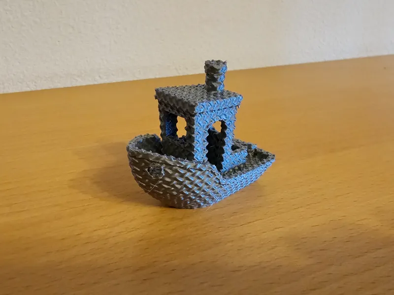 3DBenchy Grip Surface Texture Test