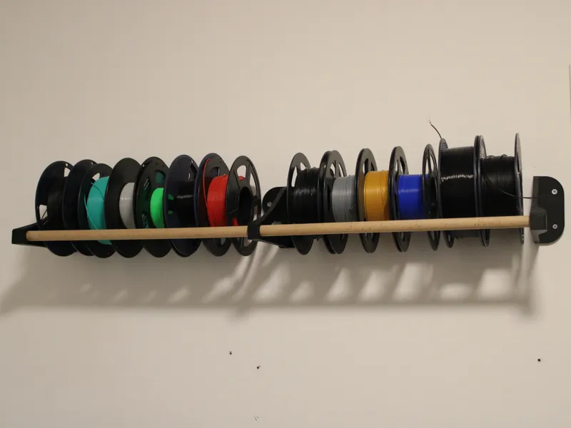 Heavy Duty Modular Spool Holder (Wall Mount 20mm)