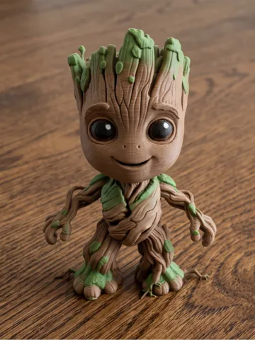 Figura decorativa: Baby Groot Figure | Guardians of the Galaxy — vista de referencia 2