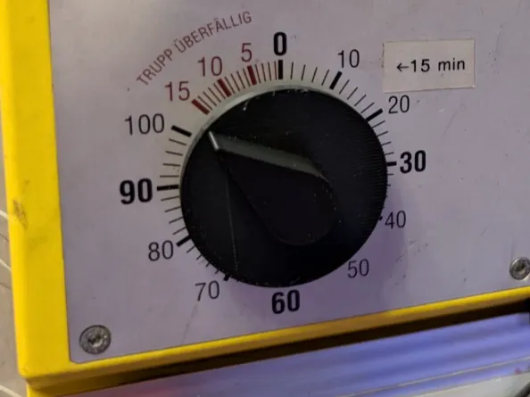 Dräger Atemschutztafel - Ersatzknopf