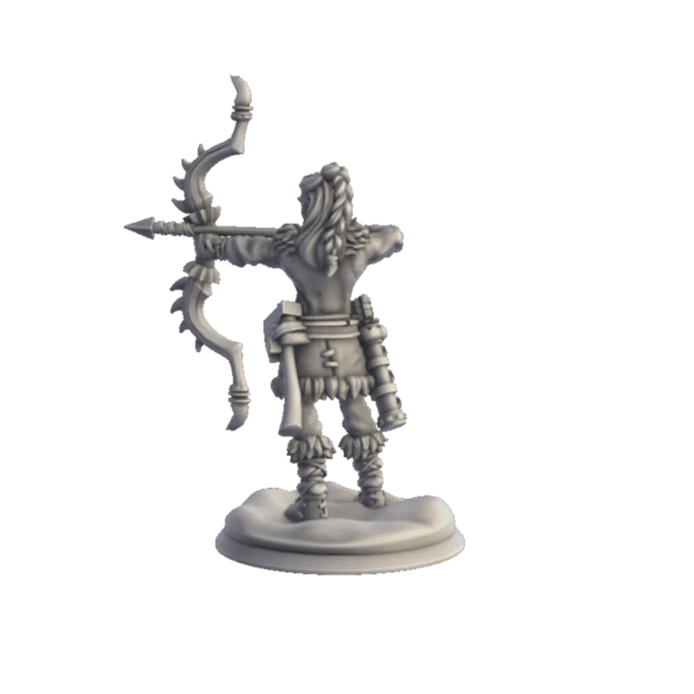 Human Ranger Mini Human Ranger – Daily Miniature Challenge by GFrames Geek MakerWorld ...