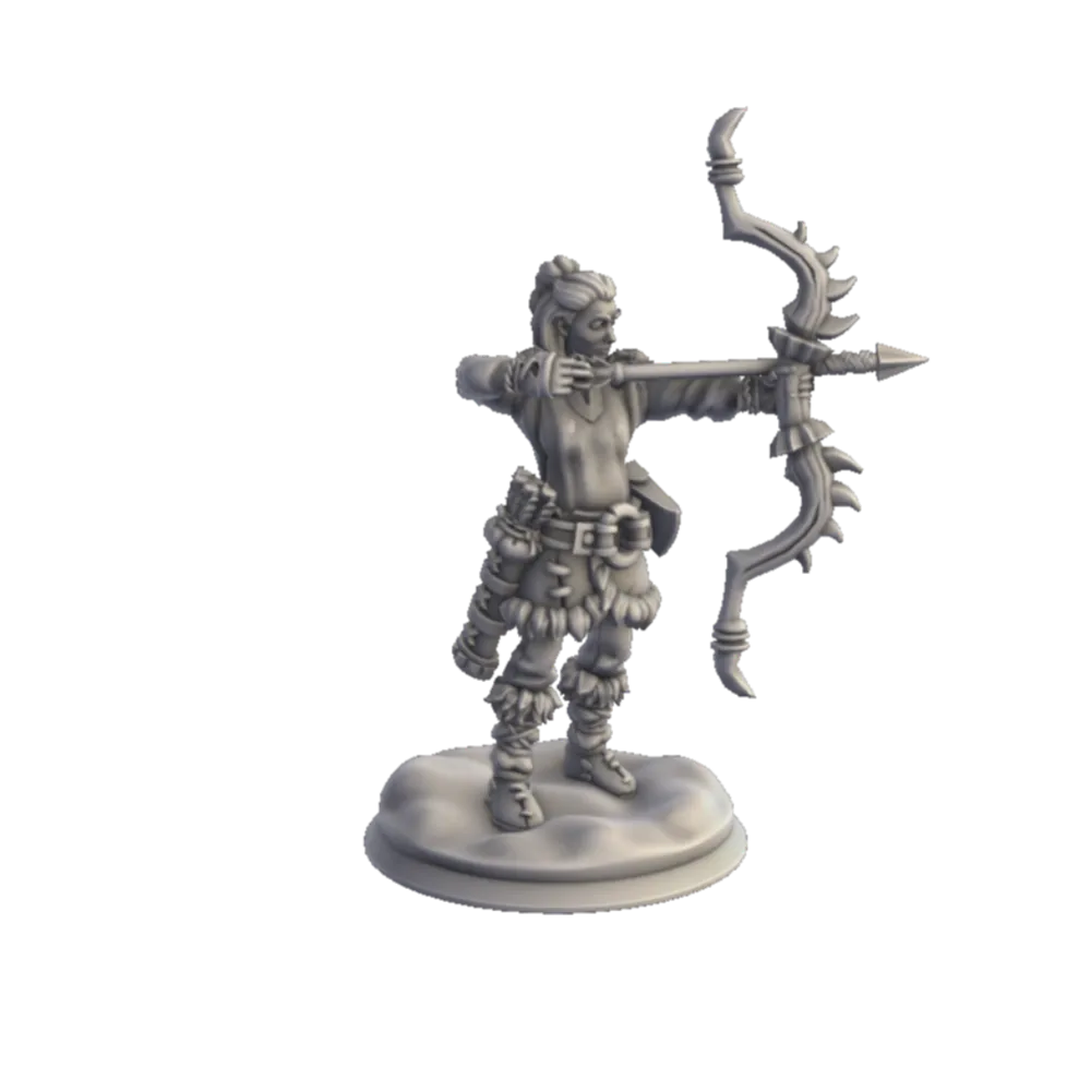 Human Ranger Mini Human Ranger – Daily Miniature Challenge by GFrames Geek MakerWorld ...