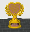 Mom Trophy Text Color - 0.2mm layer, 2 walls, 10% infill