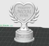 Mom Trophy Text White - 0.2mm layer, 2 walls, 10% infill