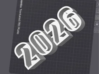 2026 - Decoration Text - New Year