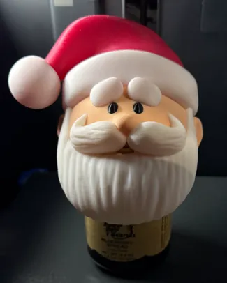 Santa - Mason Jar Topper