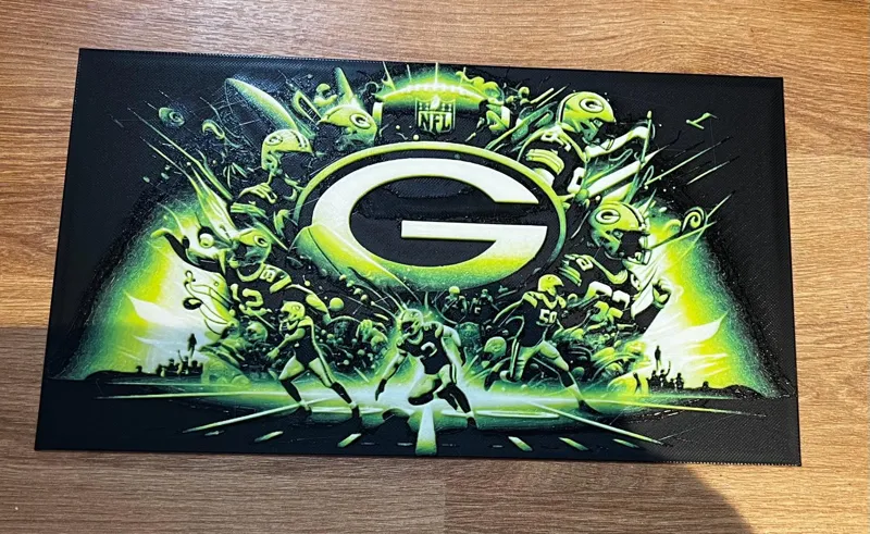 Green Bay Packers Hueforge