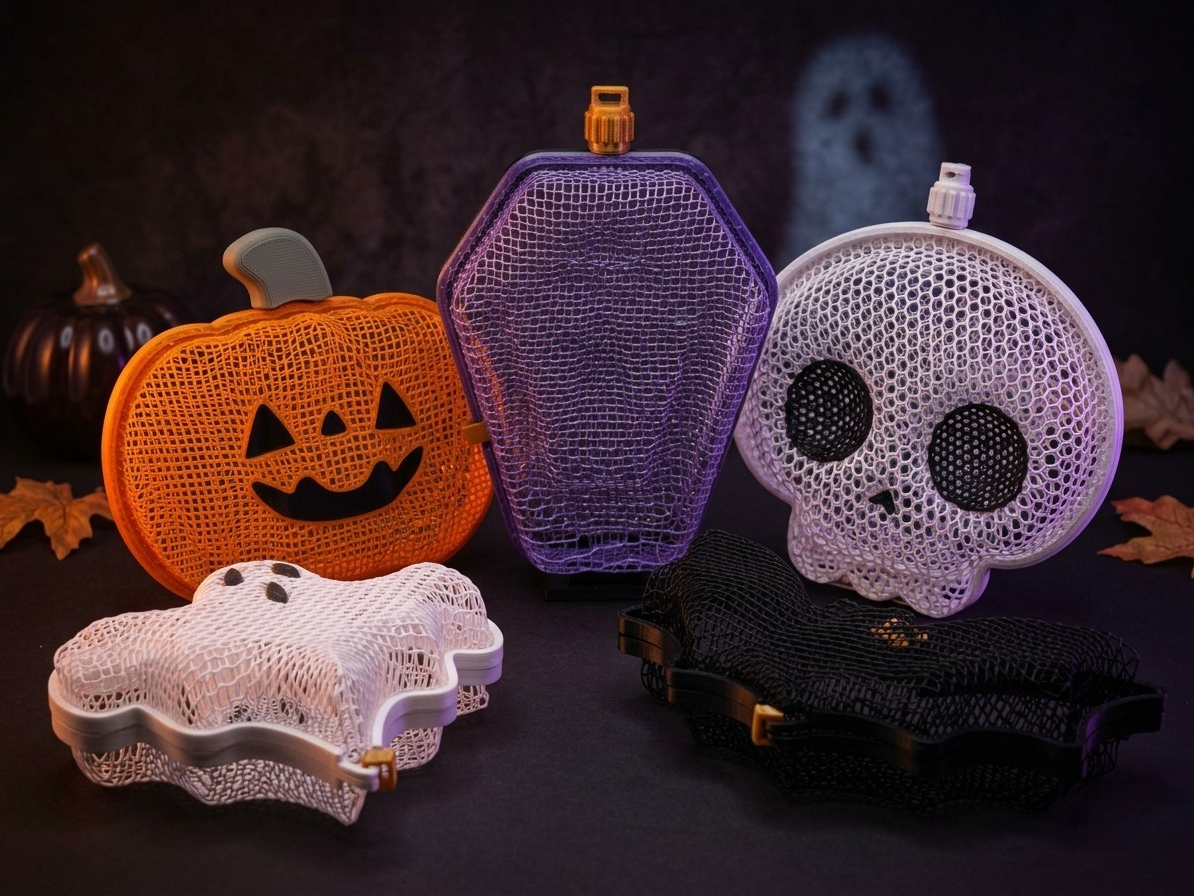 Thermoformed Coffin | Halloween Candy Holder - 1